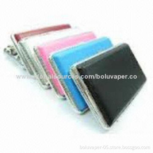 Portable Case for Electronic Cigarettes, Various Colors Available